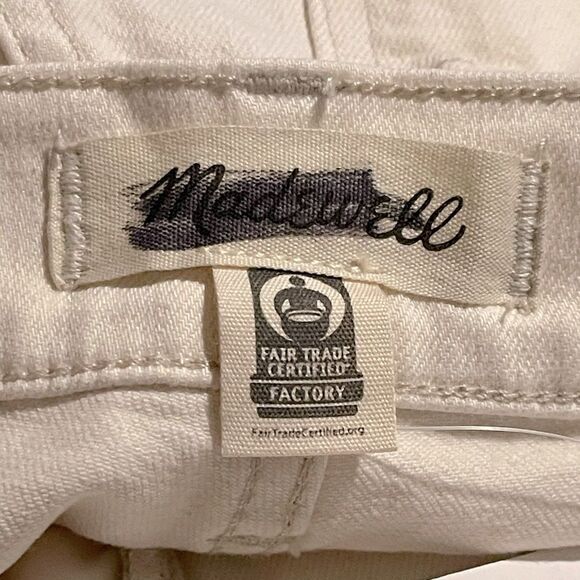 Madewell NWT The Tall 90s Straight Jeans Size 31T in Vintage Canvas | High Rise - Picture 9 of 9